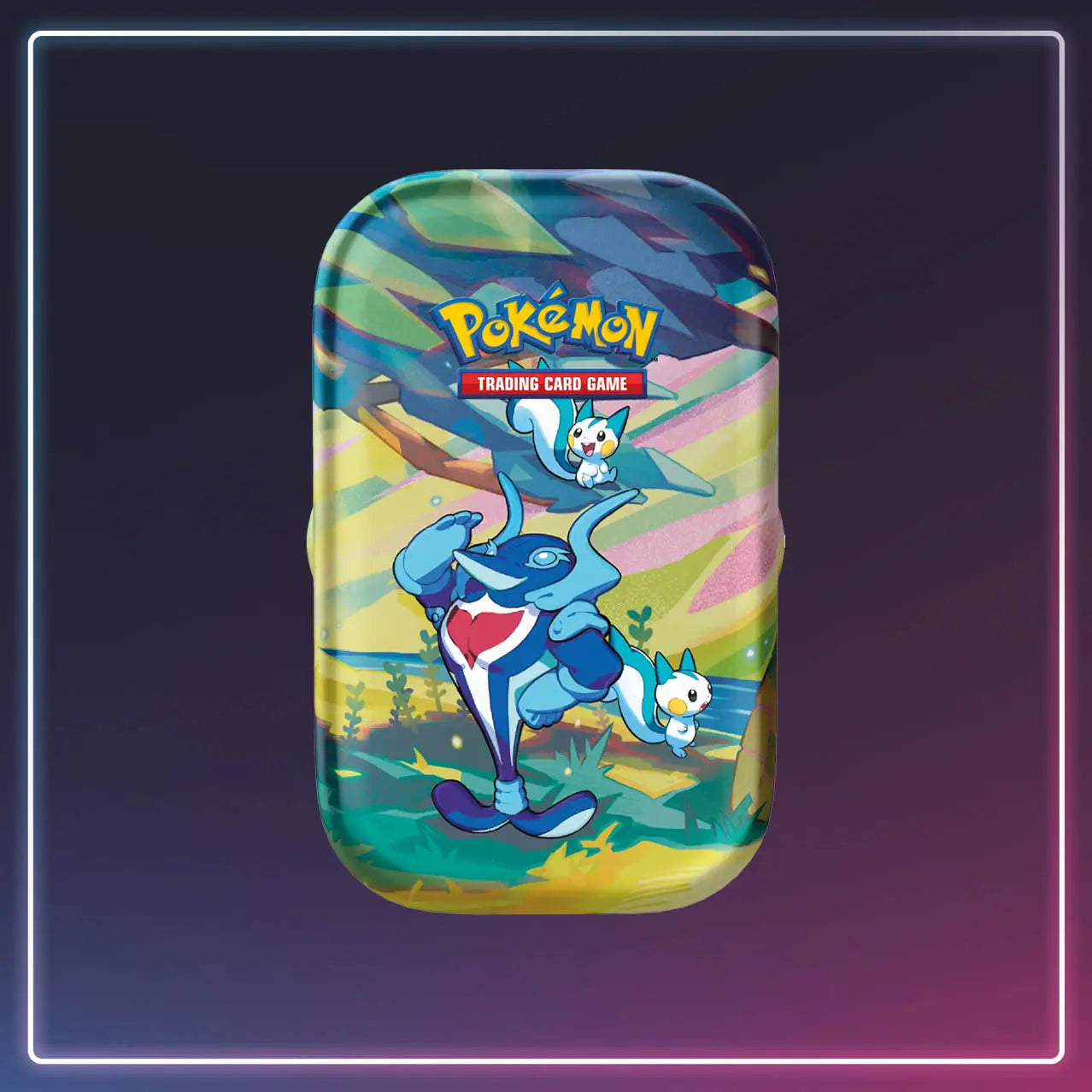 Pokémon - Karmesin und Purpur - Farbenfrohes Paldea Mini Tin  Delfinator - Deutsch