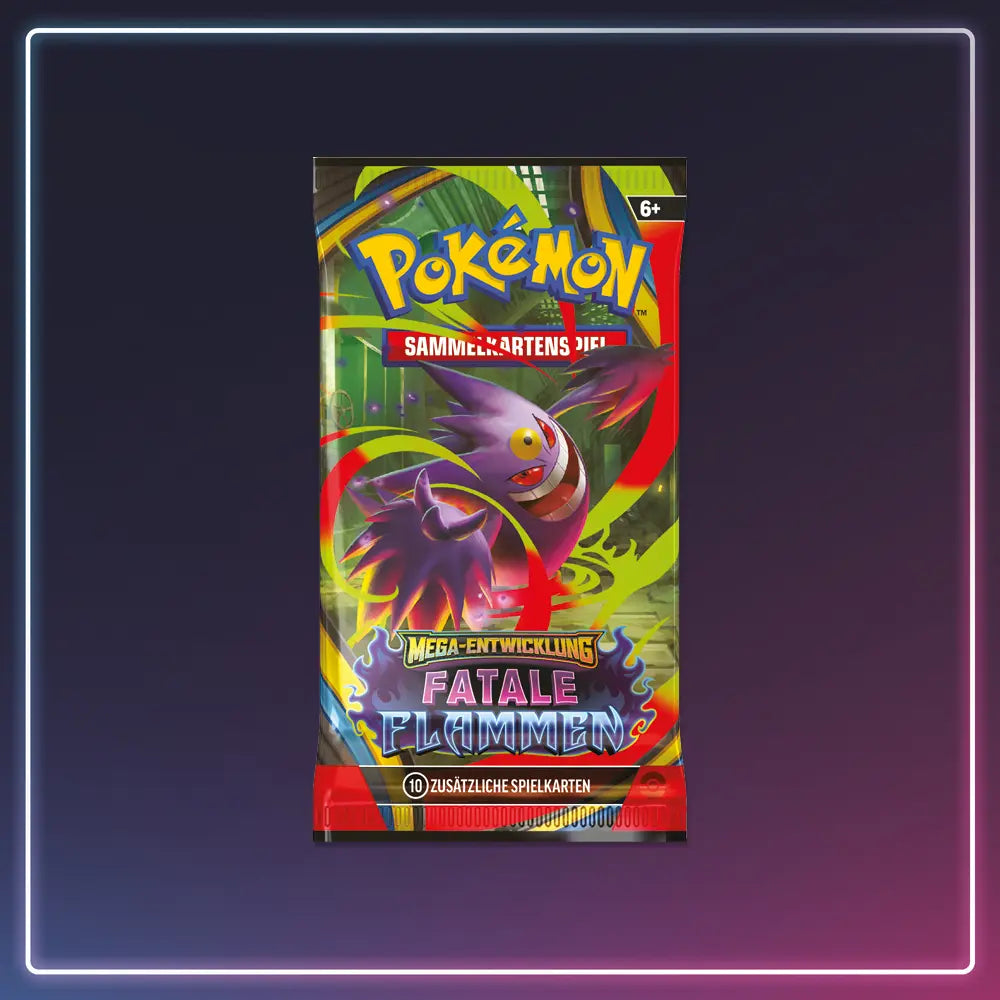 Pokémon Mega Entwicklung - Booster Fatale Flammen - Deutsch