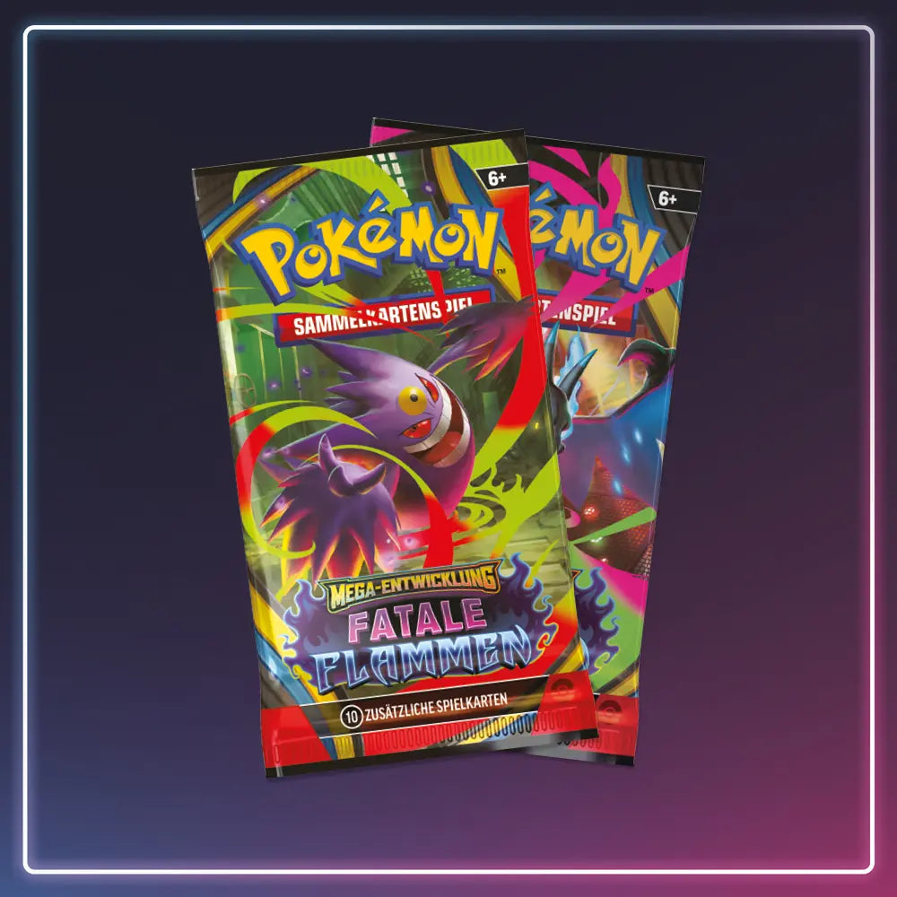 Pokémon Mega Entwicklung - Booster Fatale Flammen - Deutsch