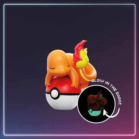Pokémon - Glow in the Dark Sleeping Pokeball Überraschungs-Figur - S-Chinese