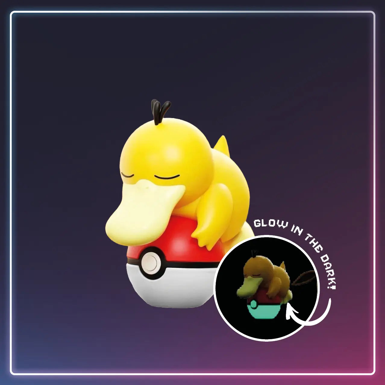Pokémon - Glow in the Dark Sleeping Pokeball Überraschungs-Figur - S-Chinese