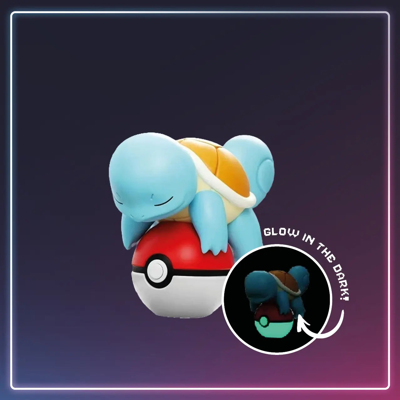 Pokémon - Glow in the Dark Sleeping Pokeball Überraschungs-Figur - S-Chinese