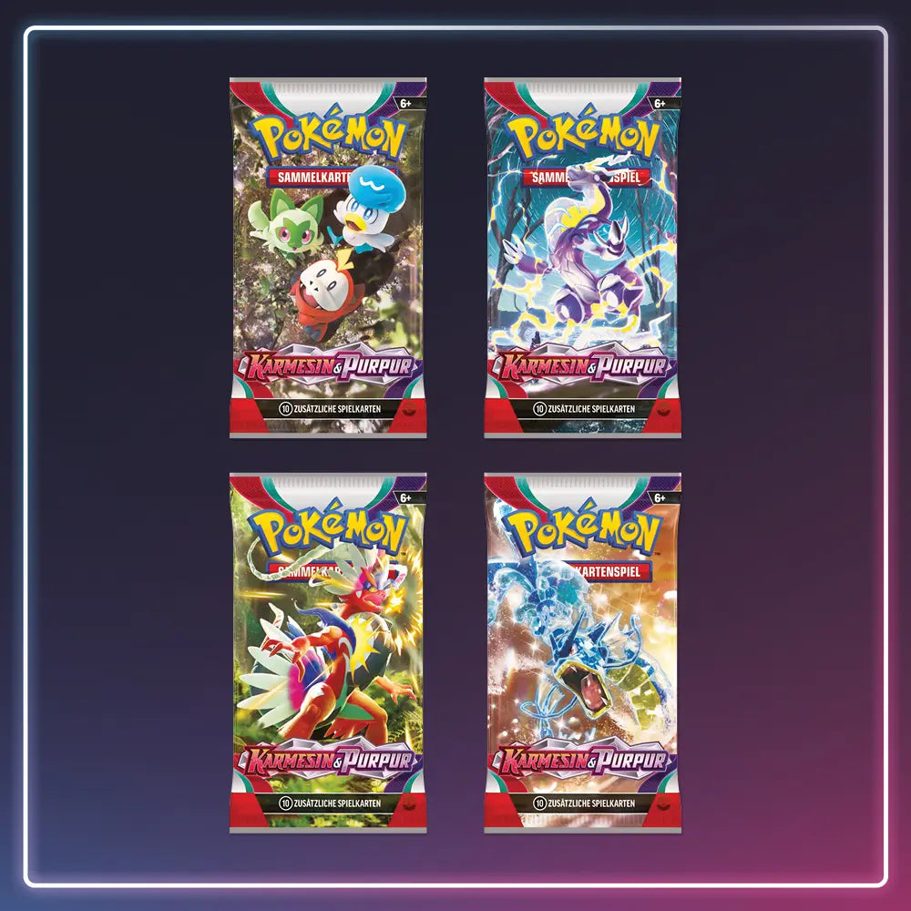 Pokémon Karmesin & Purpur - Booster - Deutsch