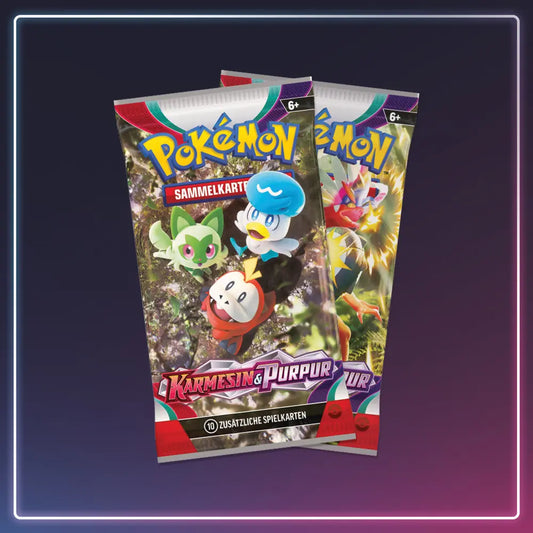Pokémon Karmesin & Purpur - Booster - Deutsch