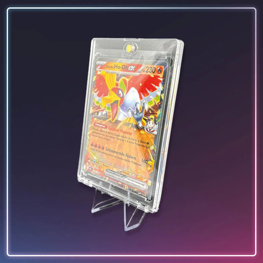 Magnetischer Kartenhalter mit Acrylständer für Pokémon Karten