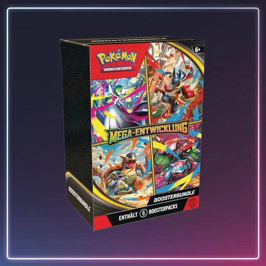 Pokémon - Karmesin und Purpur - Booster Bundle Mega Entwicklung - Deutsch