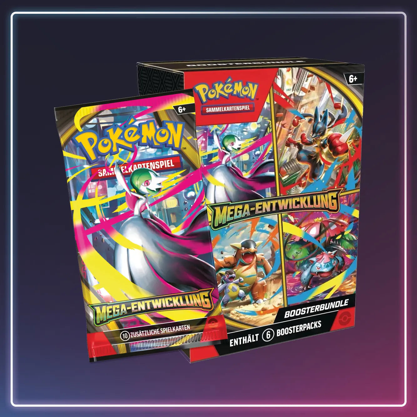 Pokémon - Karmesin und Purpur - Booster Bundle Mega Entwicklung - Deutsch
