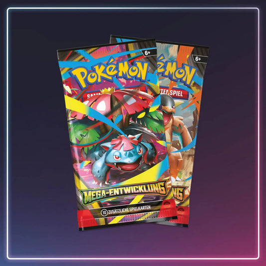 Pokémon Karmesin und Purpur - Booster Mega Entwicklung - Deutsch