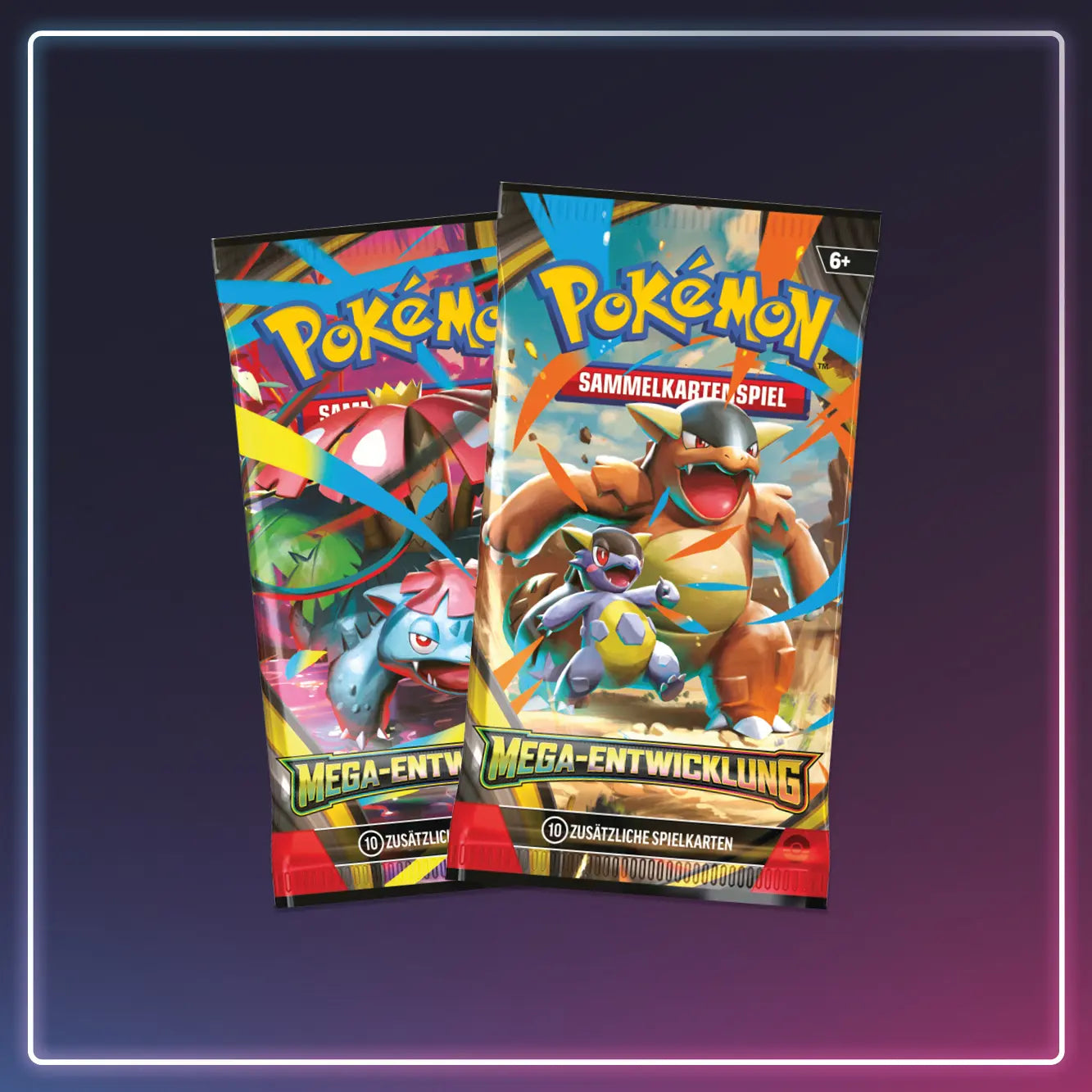 Pokémon - Karmesin und Purpur - Booster Display  Mega Entwicklung - Deutsch
