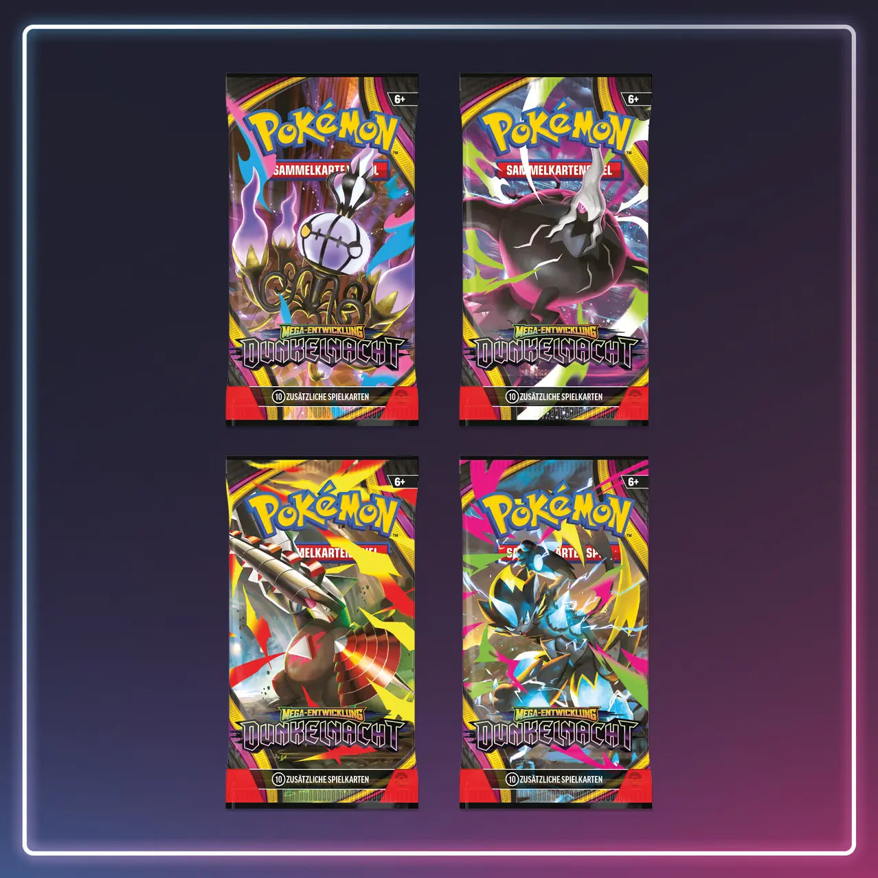 Pokémon Mega Entwicklung - Dunkelnacht - Booster - Deutsch