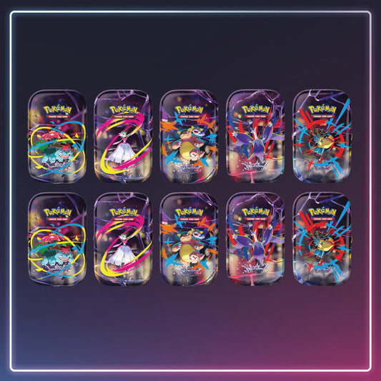 Pokémon - Mega Entwicklung Mini Tin Display - Deutsch