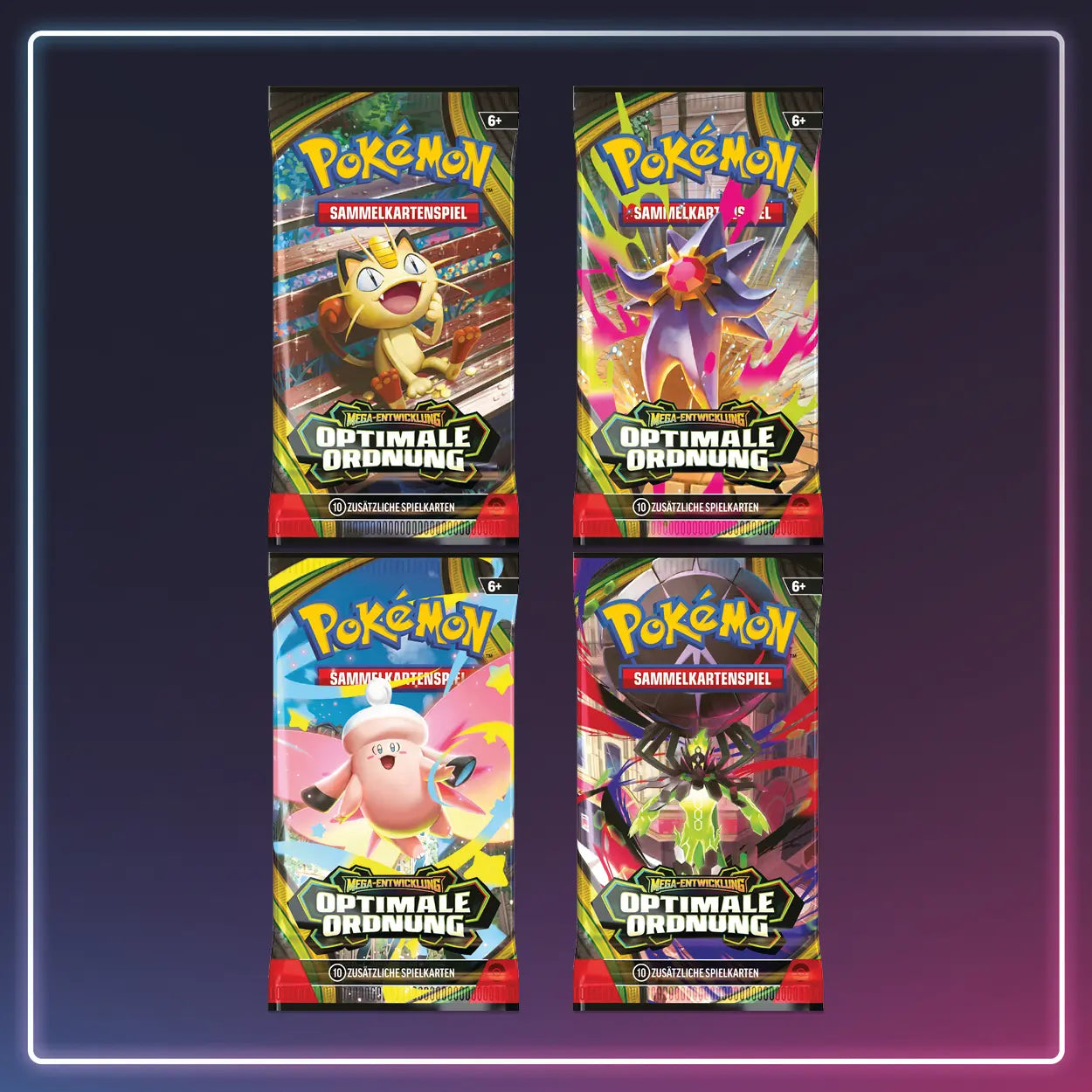 Pokémon Mega Entwicklung - Optimale Ordnung - Booster - Deutsch