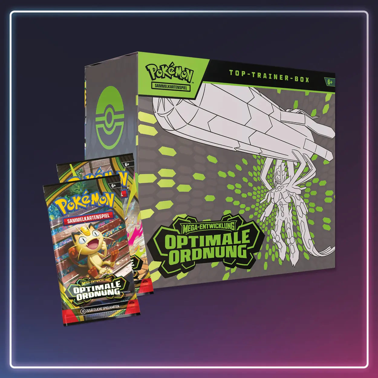 Pokémon - Mega Entwicklung - Optimale Ordnung - Top Trainer Box - Deutsch