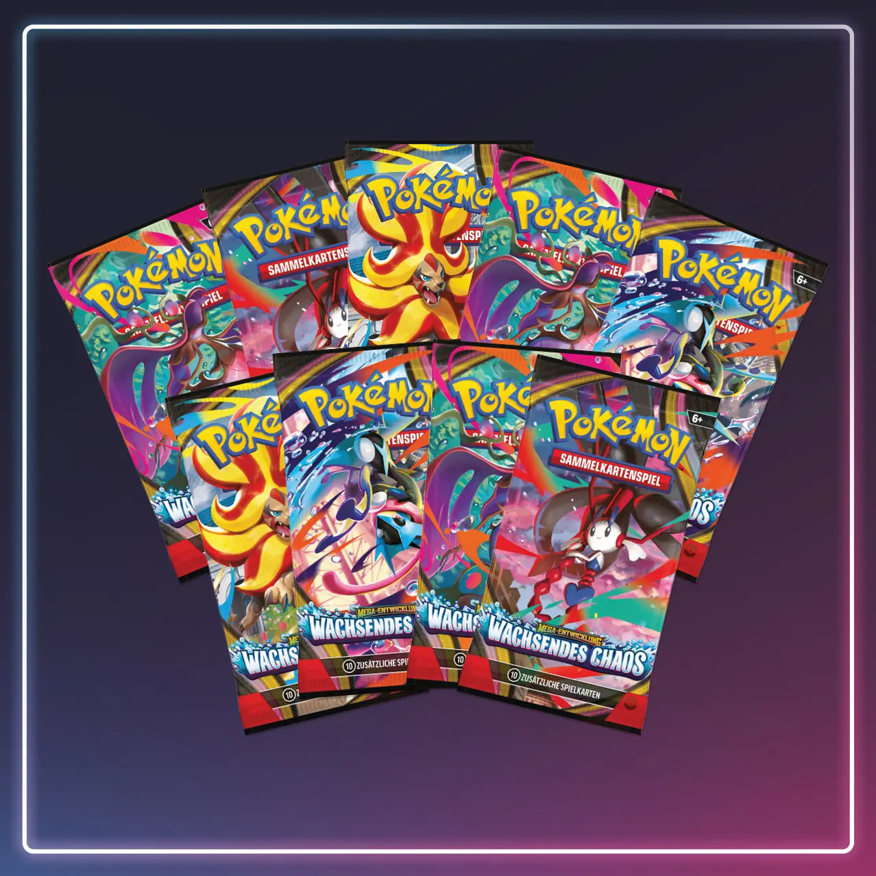 Pokémon - Mega Entwicklung - Wachsendes Chaos - Top Trainer Box - Deutsch