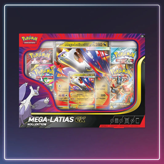 Pokémon - Karmesin und Purpur -Kollektion Mega Latias EX - Deutsch