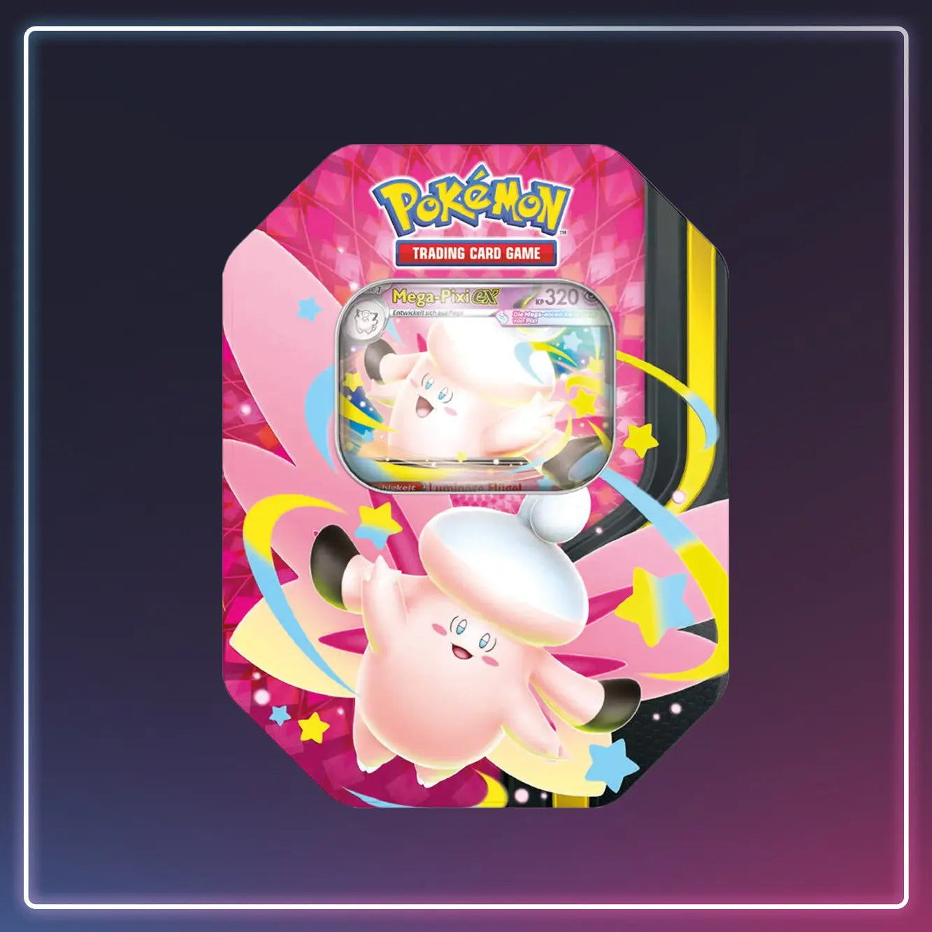Pokémon - Mega Pixi EX Moonlight Tin Box - Deutsch