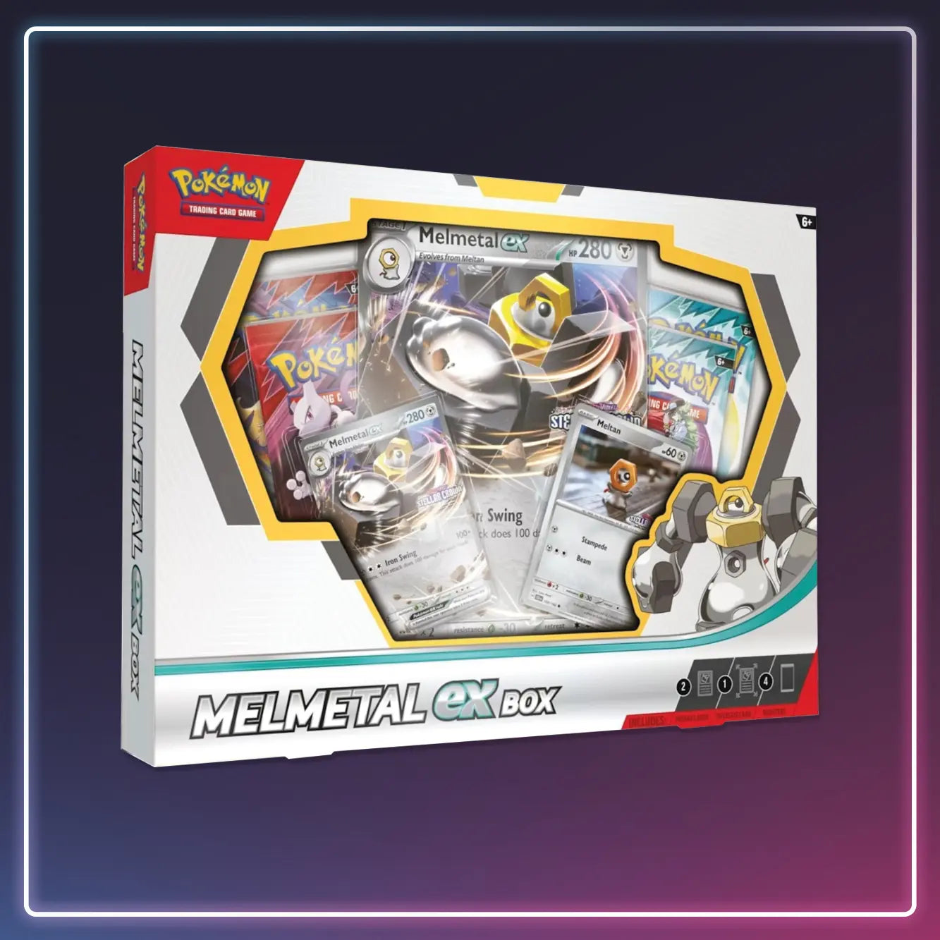 Pokémon - Karmesin und Purpur -Kollektion Melmetal EX - Deutsch