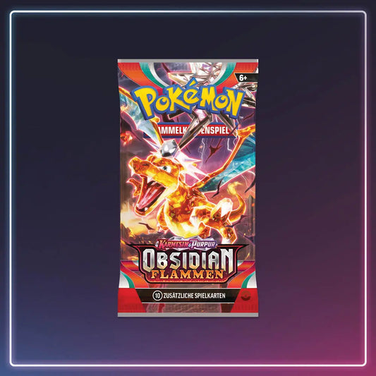 Pokémon - Karmesin und Purpur - Booster Obsidian Flammen - Deutsch