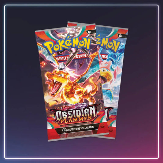 Pokémon - Karmesin und Purpur - Booster Obsidian Flammen - Deutsch