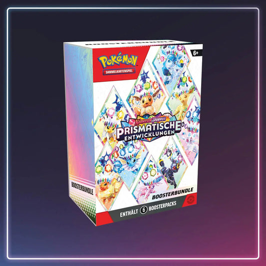 Pokémon - Karmesin und Purpur - Booster Bundle Prismatische Entwicklungen - Deutsch