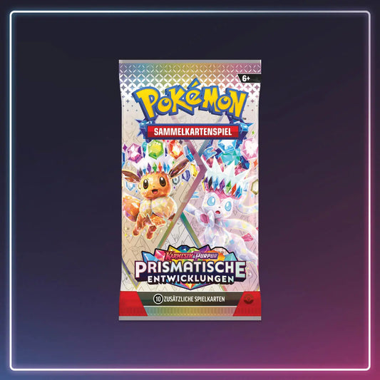 Pokémon - Karmesin und Purpur - Booster Prismatische Entwicklungen - Deutsch
