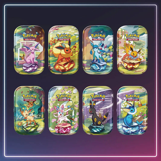 Pokémon - Karmesin und Purpur - Prismatische Entwicklungen Mini Tin - Deutsch