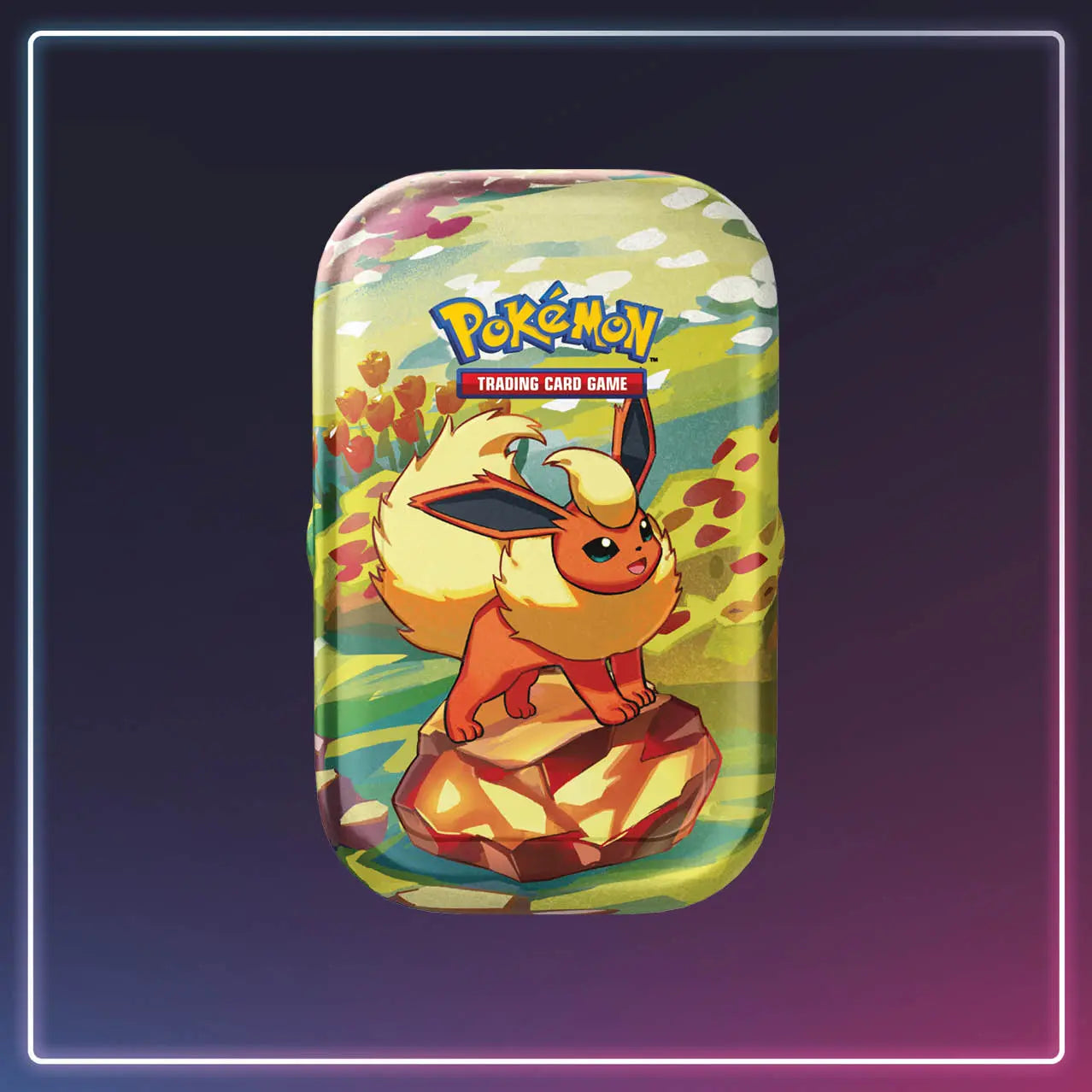 Pokémon - Karmesin und Purpur - Prismatische Entwicklungen Mini Tin Flamara - Deutsch
