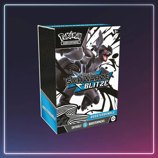 Pokémon - Karmesin und Purpur - Booster Bundle Schwarze Blitze - Deutsch