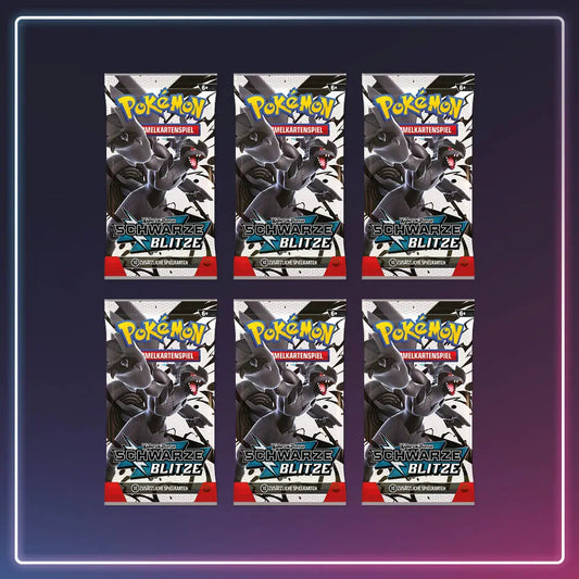 Pokémon - Karmesin und Purpur - Booster Bundle Schwarze Blitze - Deutsch