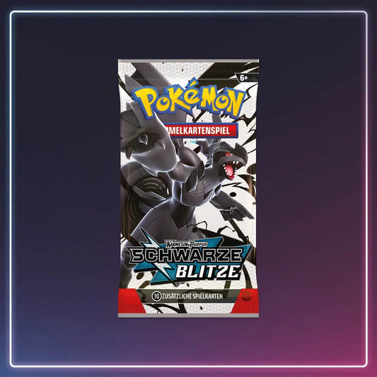Pokémon - Karmesin und Purpur - Booster Schwarze Blitze - Deutsch