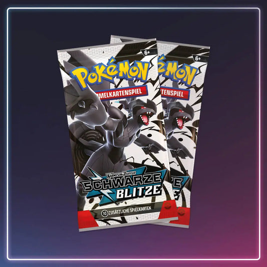 Pokémon - Karmesin und Purpur - Booster Schwarze Blitze - Deutsch