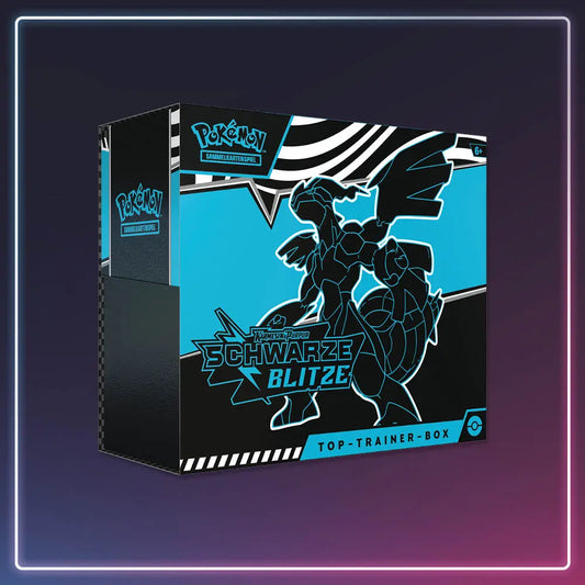 Pokémon - Karmesin und Purpur - Schwarze Blitze Top Trainer Box - Deutsch