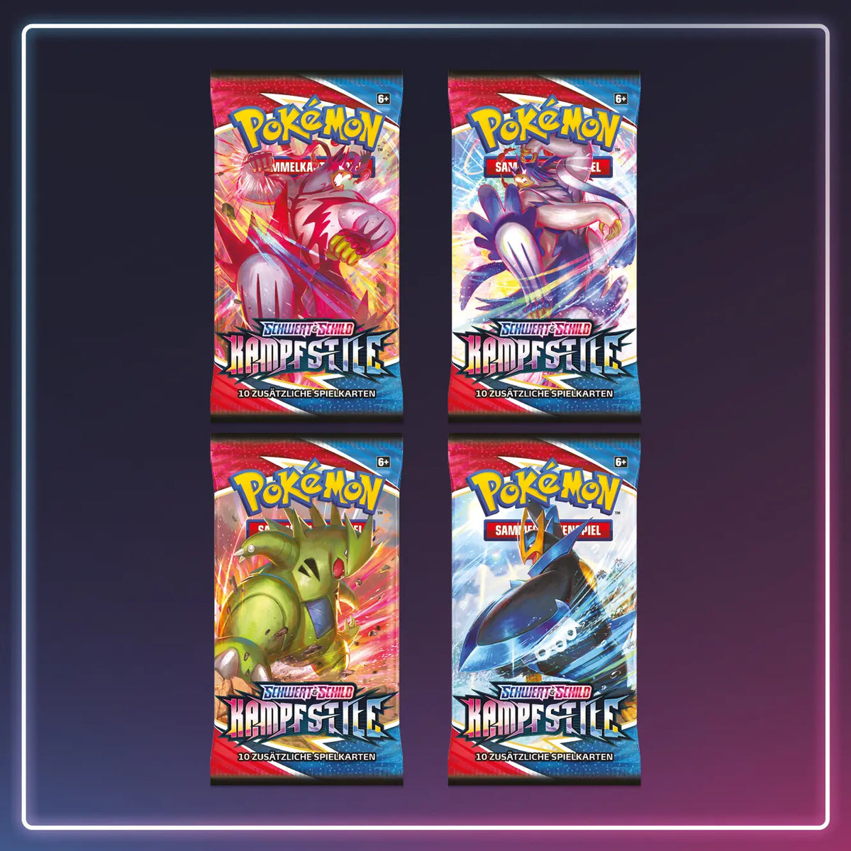 Pokémon - Schwert & Schild - Kampfstile - Booster - Deutsch