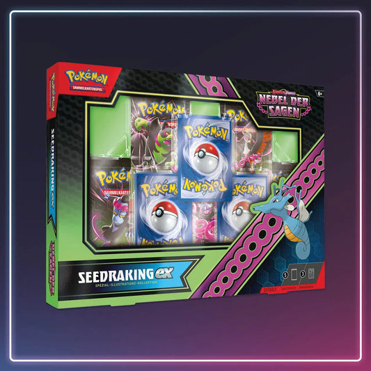 Pokémon - Karmesin und Purpur - Kollektion Nebel der Sagen - Seedraking Ex - Deutsch