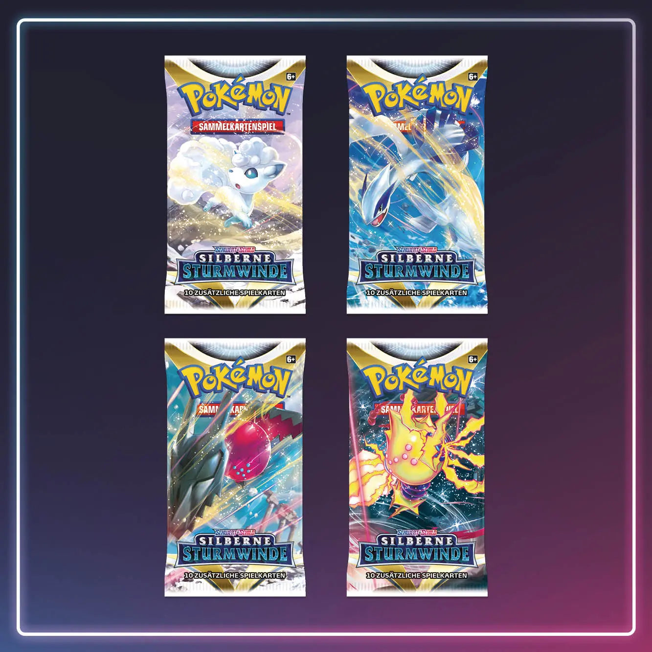 Pokémon Schwert und Schild - Booster Silberne Sturmwinde - Deutsch