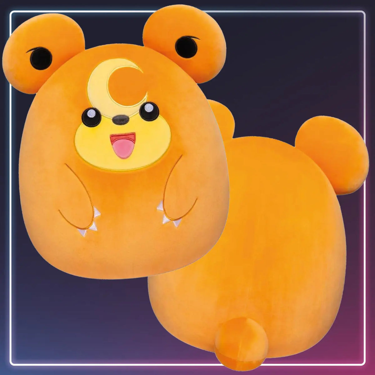 Pokémon - Squishmallow Teddiursa Kuscheltier Plushie