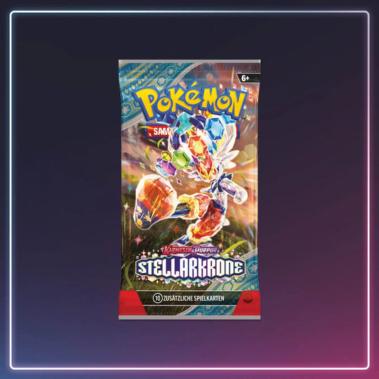 Pokémon - Karmesin und Purpur - Booster Stellarkrone - Deutsch