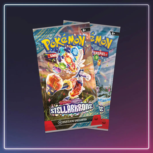 Pokémon - Karmesin und Purpur - Booster Stellarkrone - Deutsch
