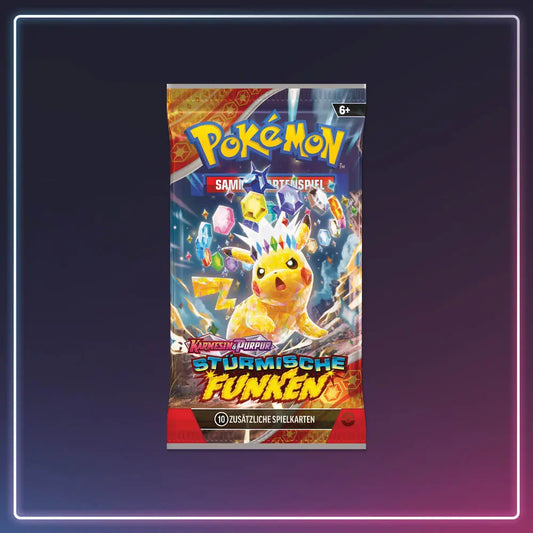 Pokémon - Karmesin und Purpur - Booster Stürmische Funken - Deutsch