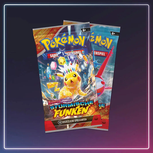 Pokémon - Karmesin und Purpur - Booster Stürmische Funken - Deutsch