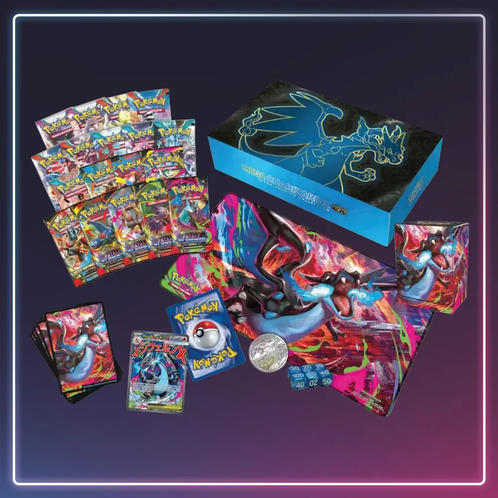 Pokémon - Fatale Flammen - Ultra Premium Kollektion Mega Glurak X EX - Deutsch