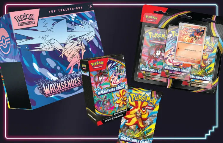 Das brandneue Set Wachsendes Chaos - Jetzt im Kanto Kiosk kaufen.