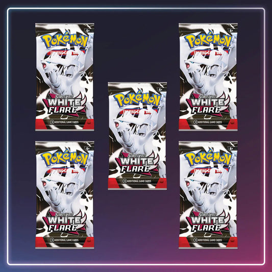 Pokémon - Karmesin und Purpur - Ordner Kollektion Weisse Flammen - Englisch