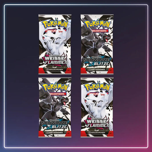 Pokémon - Karmesin und Purpur - Victini Kollektion Weisse Flammen Schwarze Blitze - Deutsch