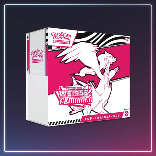 Pokémon - Karmesin und Purpur - Weisse Flammen Top Trainer Box - Deutsch