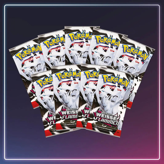 Pokémon - Karmesin und Purpur - Weisse Flammen Top Trainer Box - Deutsch