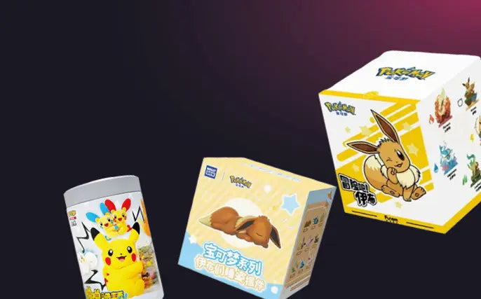 Breite Auswahl an Blindboxen - Jetzt im Kanto Kiosk kaufen.